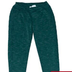 Oiselle Quilted Lauren Pant - Douglas Fir green